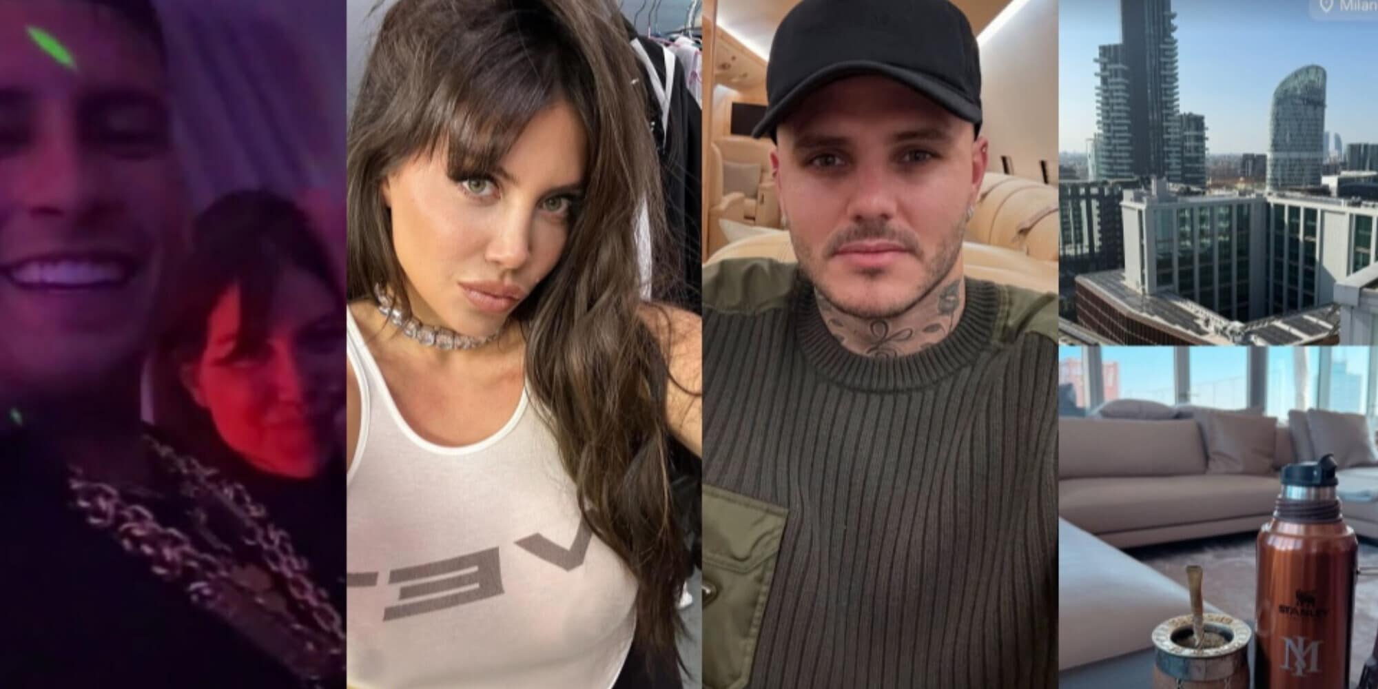 Wanda Nara festeggia con L-Gante: la reazione di Mauro Icardi