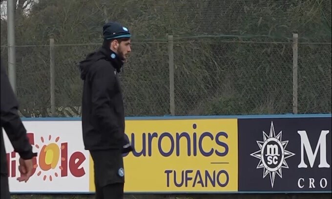 Napoli, incontro tra Manna e gli agenti di Kvaratskhelia