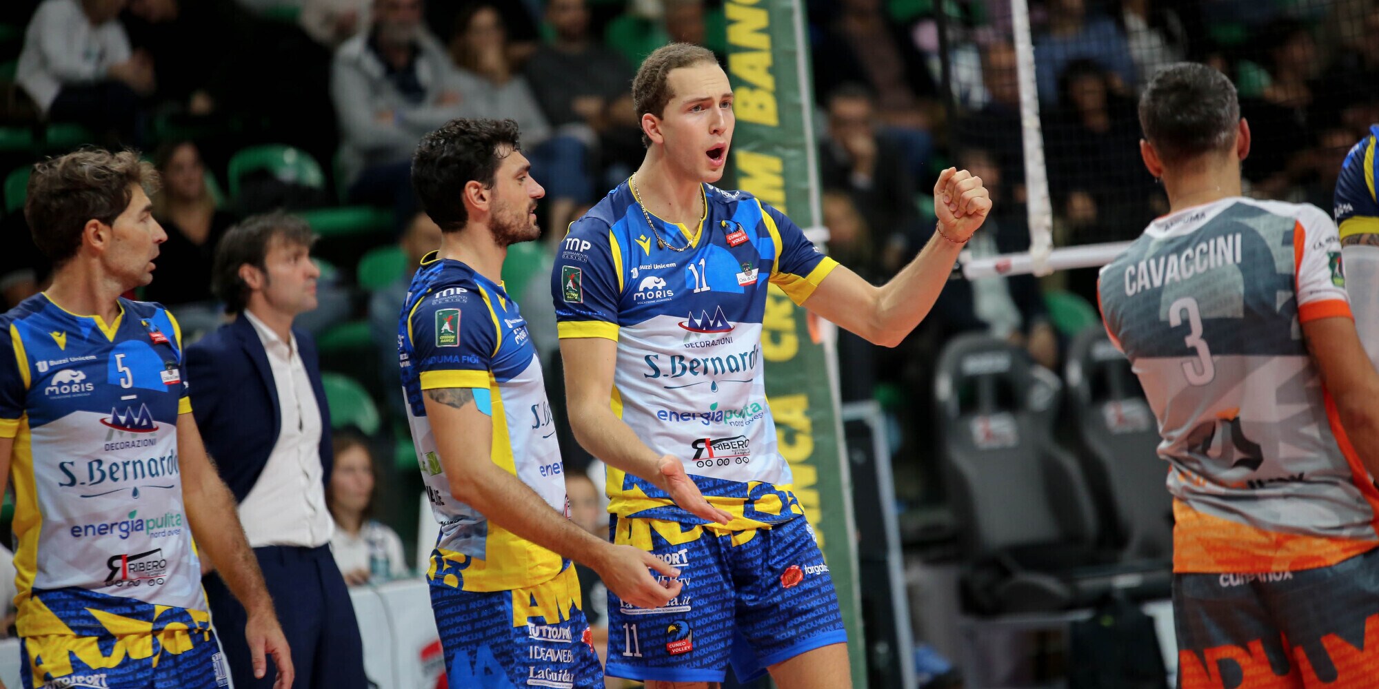 Cuneo Volley, una serata spaventosamente ricca per il match di A2