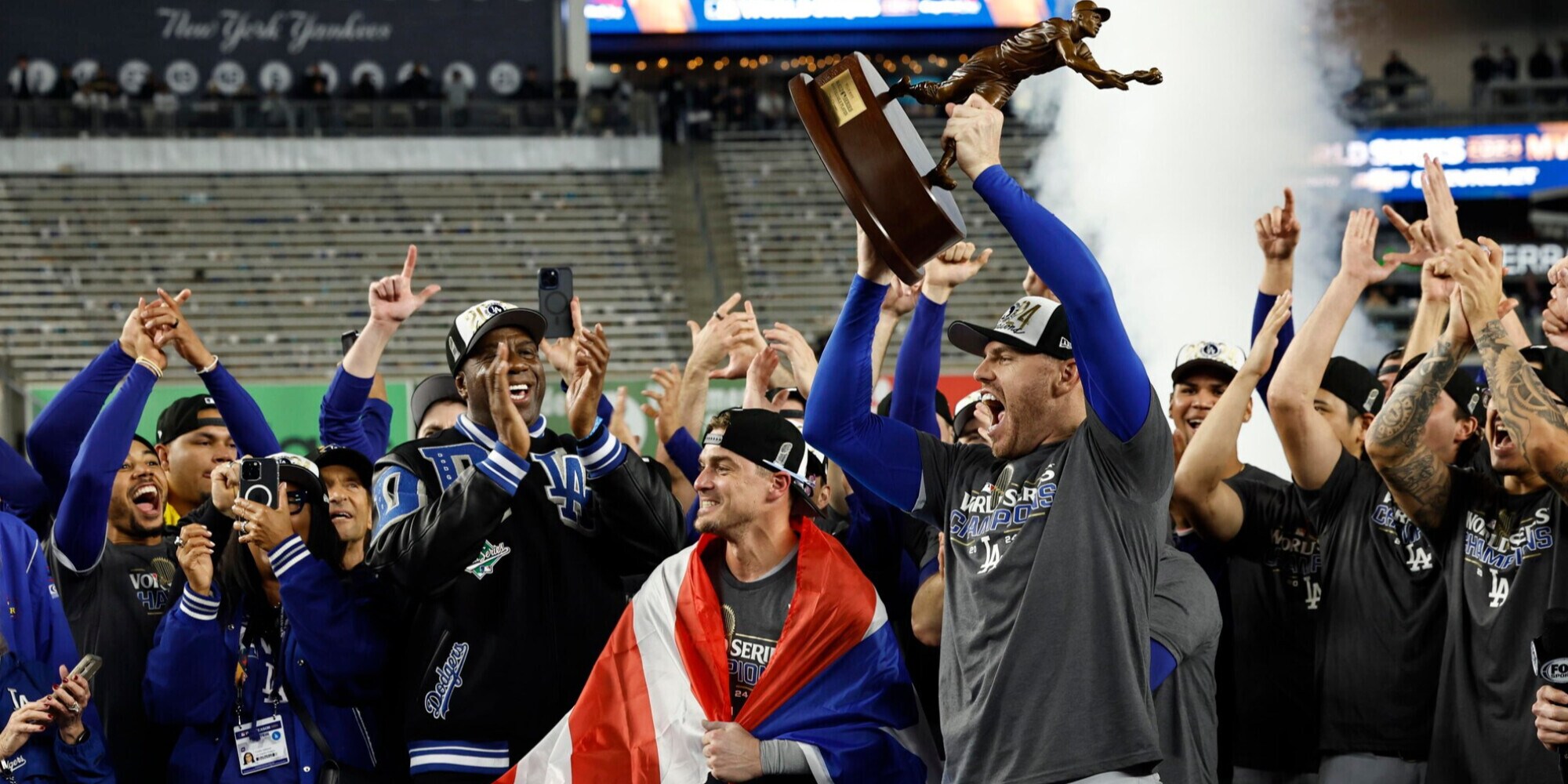 Freeman da record: Dodgers campioni