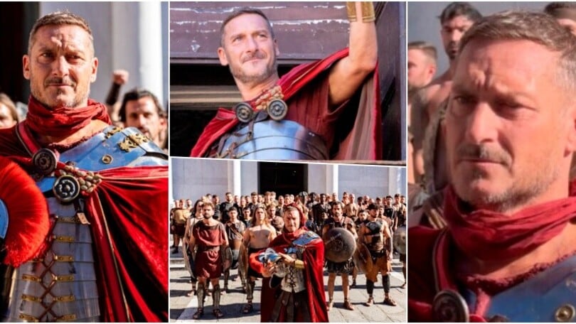 Totti, dal ritorno in campo al…Gladiatore: l’ex Roma spunta a sorpresa alla parata