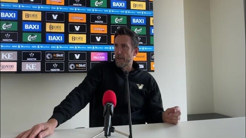 Di Francesco: "Inter proibitiva, ma dobbiamo crederci"