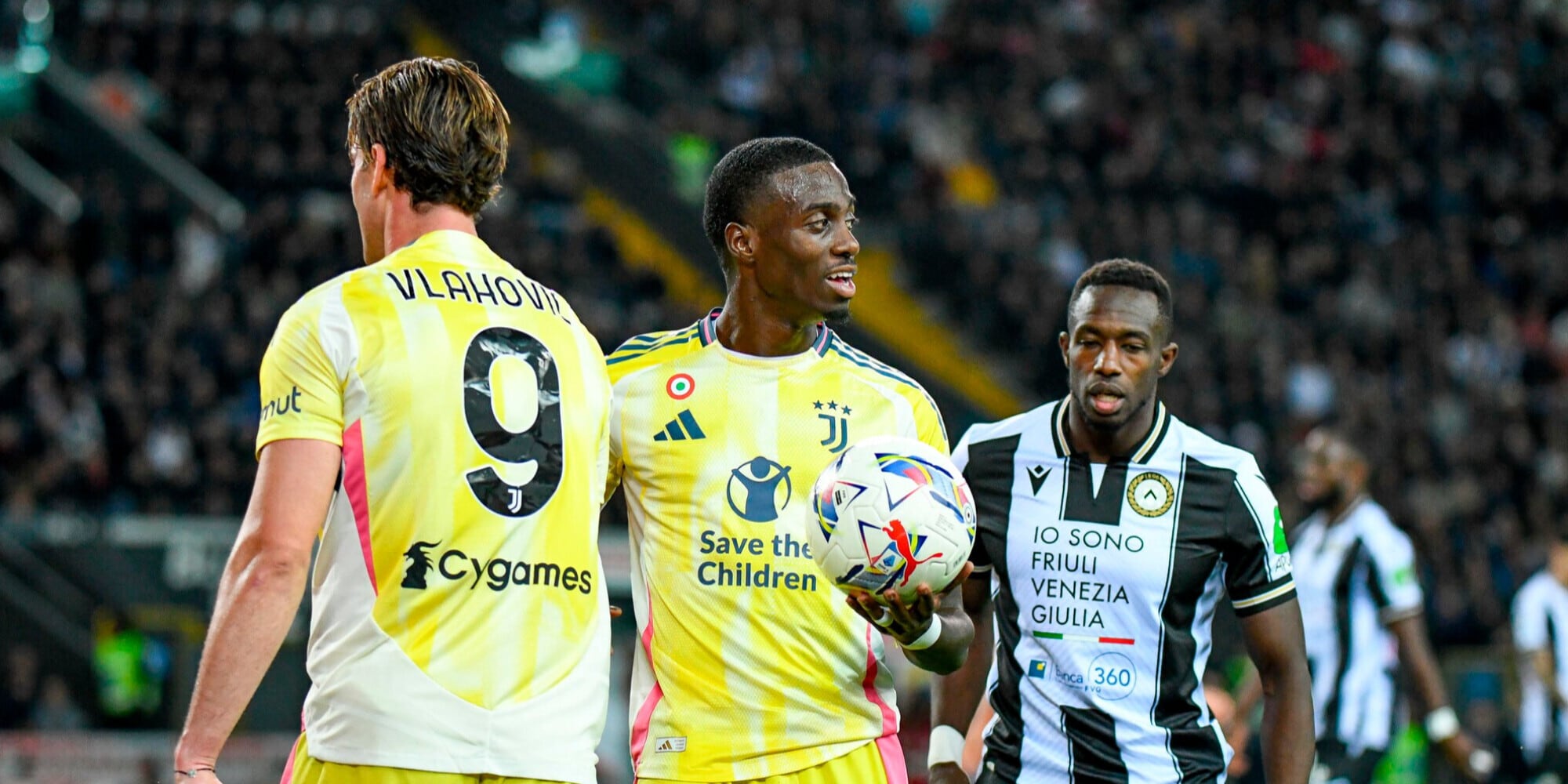 Weah gongola: "Juve, mi sento al centro. Fare il 9 per me è naturale"