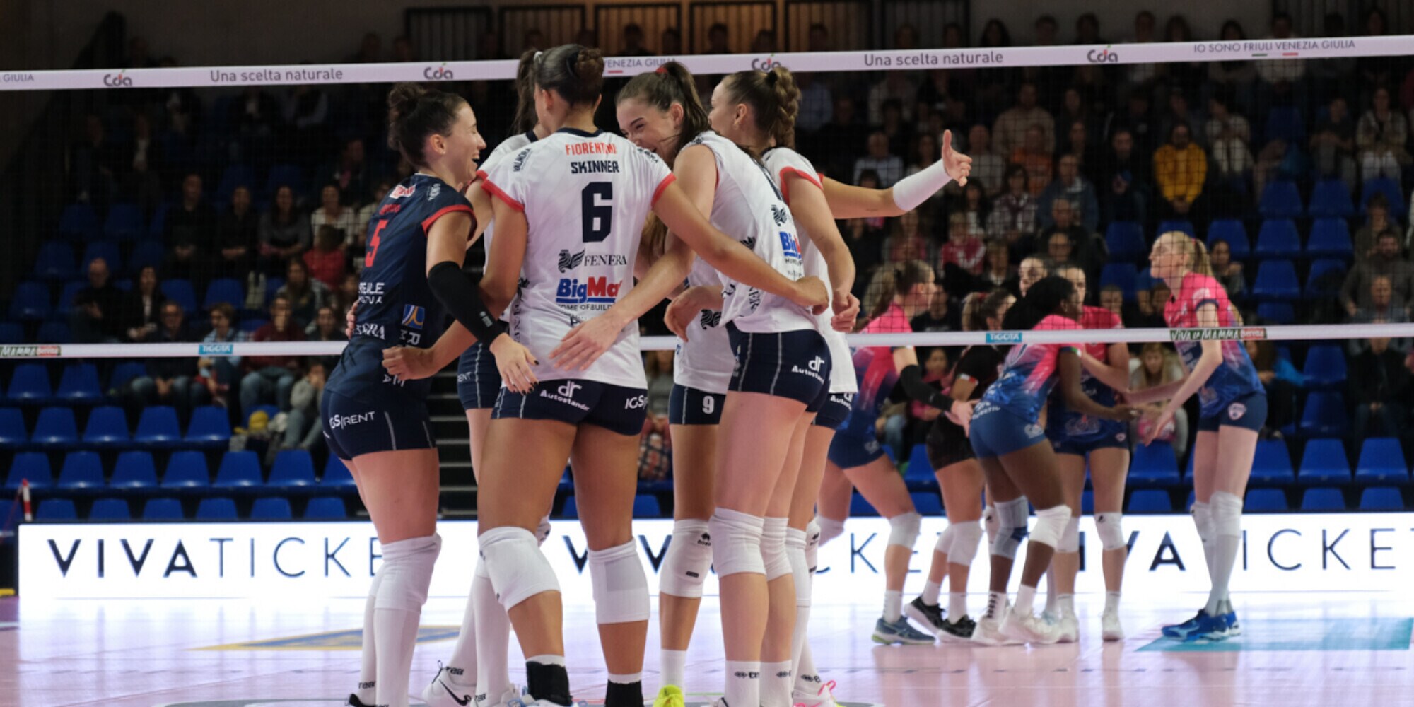 La Reale Mutua Fenera Chieri ’76 conquista 2 punti in Friuli
