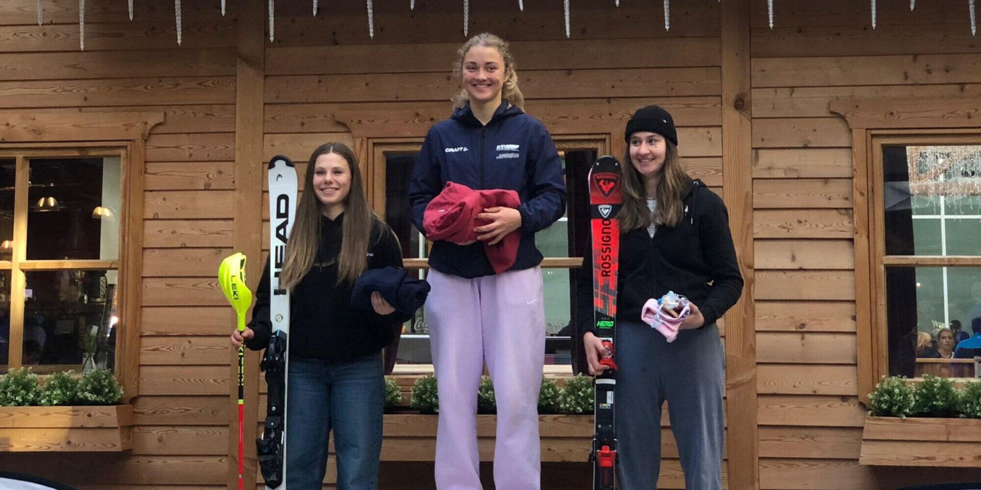 FISI-AOC: Beatrice Mazzoleni ancora sul podio nel 2° Slalom Fis Entry League nello Skidome Di Hamburg-Wittenburg