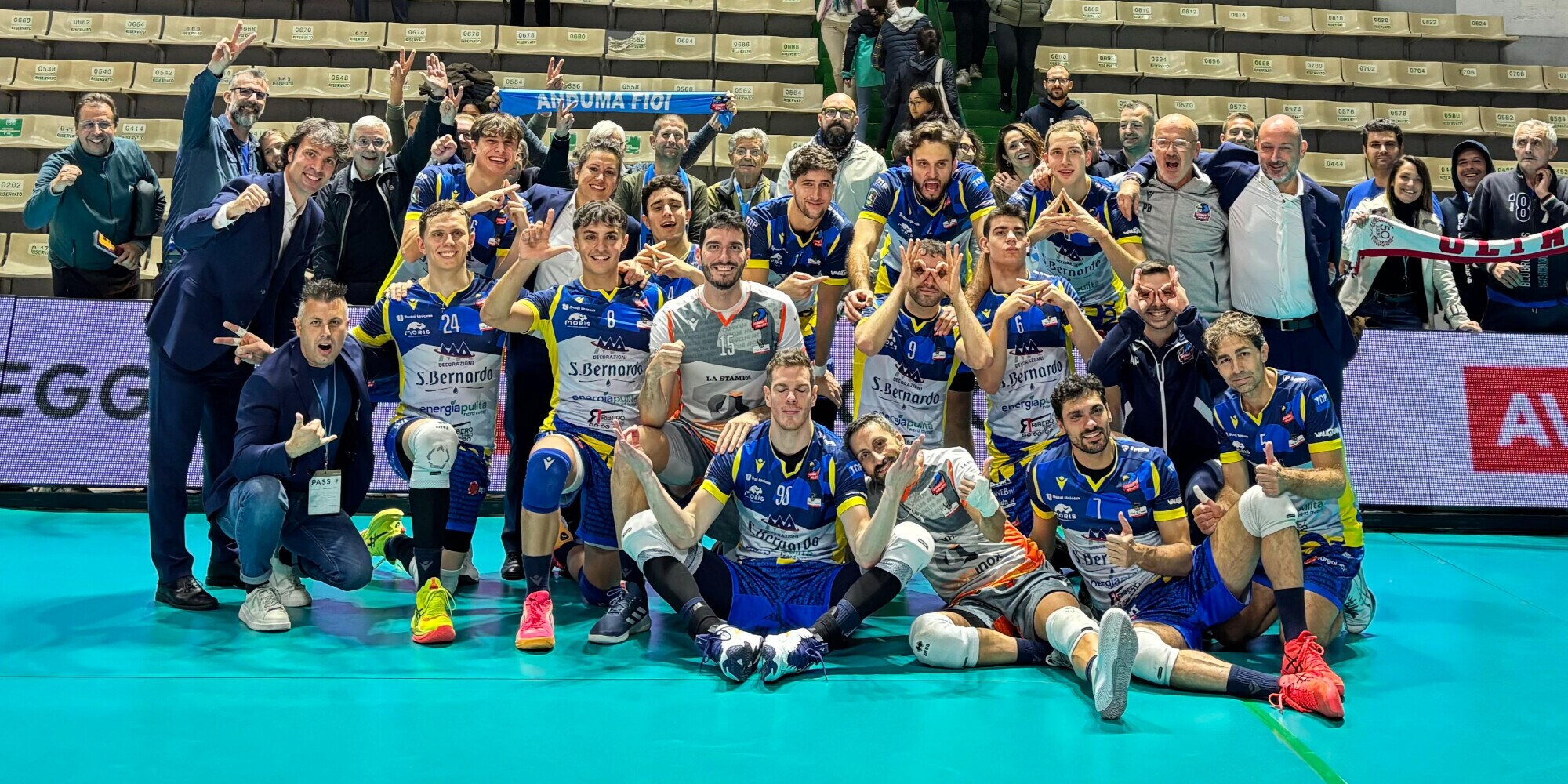 Cuneo Volley fa sua la battaglia senese e porta a casa due splendidi punti