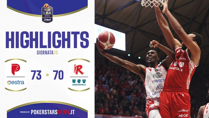 Estra Pistoia - UNAHOTELS Reggio Emilia | Serie A Unipol 2024/25