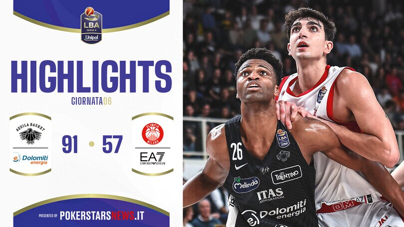 Dolomiti Energia Trentino – EA7 Emporio Armani Milano | Serie A Unipol 2024/25