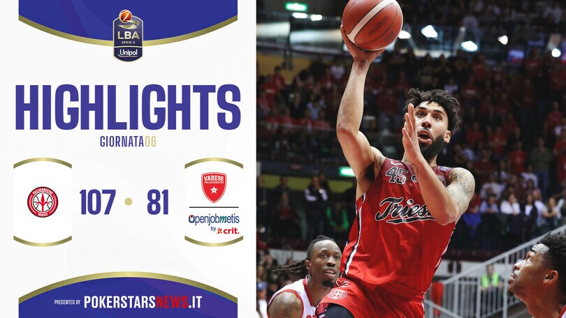 Pallacanestro Trieste – Openjobmetis Varese | Serie A Unipol 2024/25
