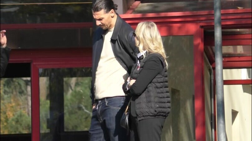 Milan, c’è anche Ibra a seguire l’allenamento