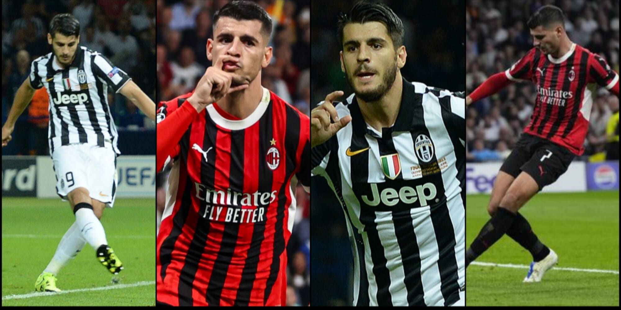 Morata, il gol in Real-Milan tocca anche i cuori Juve: quel colpo a Berlino...