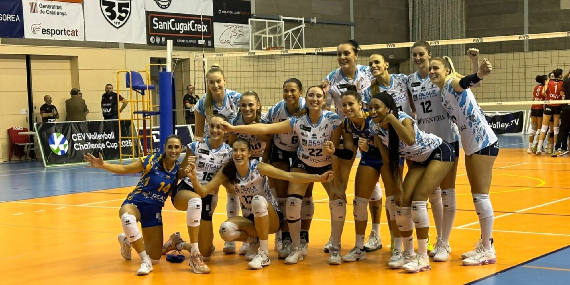 Challenge Cup: Chieri vince l'andata dei 16i contro il Sant Cugat