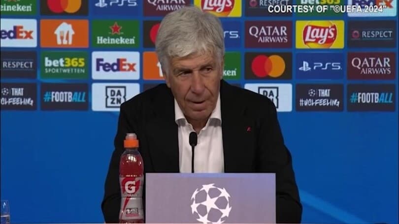 Gasperini: "Non sono mai scontate le vittorie in Champions. Cambi decisivi"