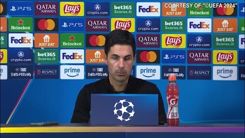Arteta si sfoga: "L'arbitro ha deciso la gara"