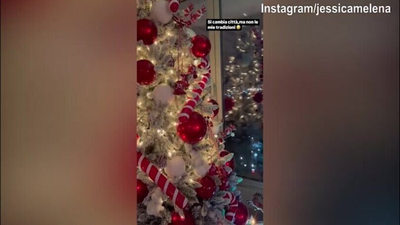 Cambio città, ma non le tradizioni: in casa Immobile è già arrivato l'albero di Natale