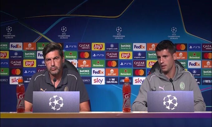 Milan, spavento Morata: trauma cranico in allenamento