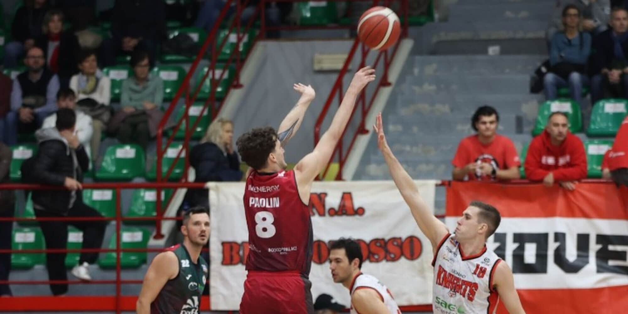La Fulgor Basket cade nel finale contro la capolista Legnano