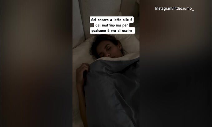 Elisabetta Canalis, il risveglio inaspettato alle 6 del mattino