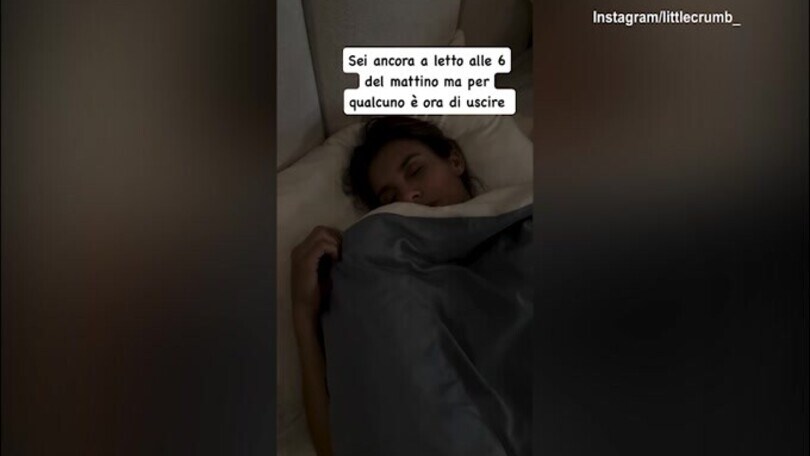 Elisabetta Canalis, il risveglio inaspettato alle 6 del mattino