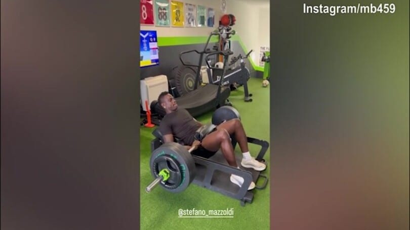 Genoa, guarda Balo come lavora in palestra
