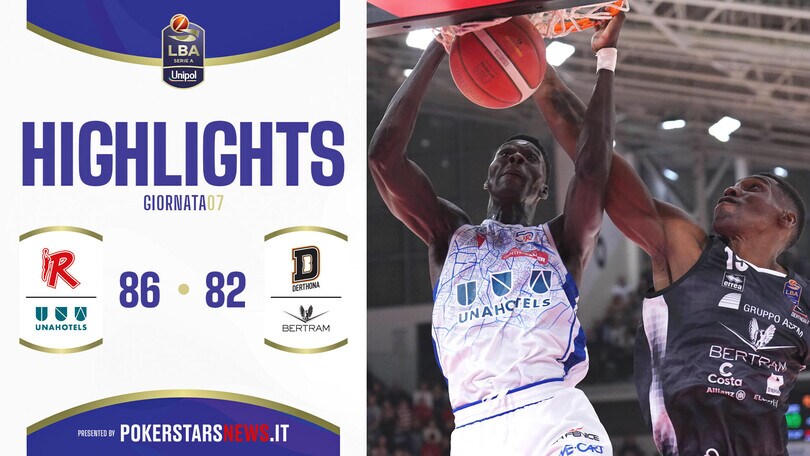 UNAHOTELS Reggio Emilia – Bertram Derthona Tortona | Serie A Unipol 2024/25