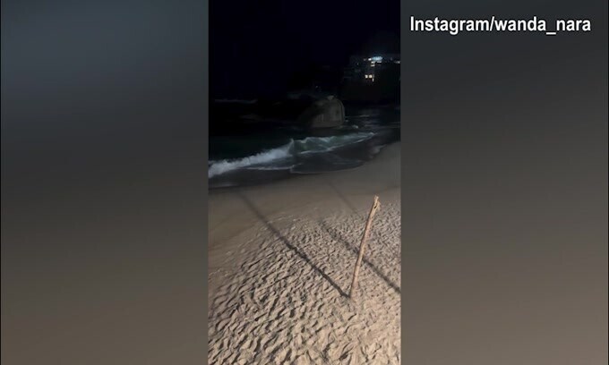 Wanda Nara, relax a Rio de Janeiro con il nuovo fidanzato