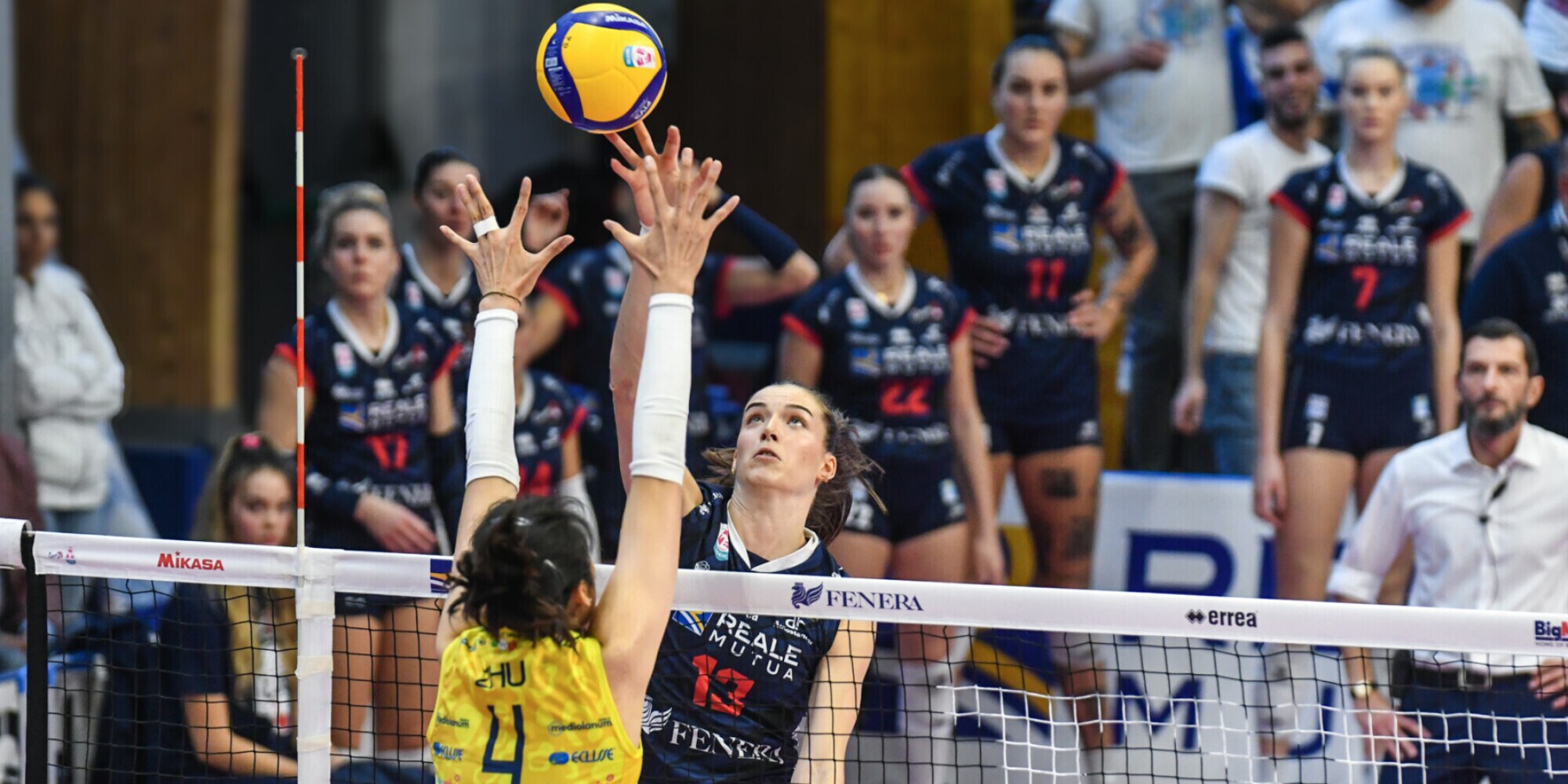 La Reale Mutua Fenera Chieri ’76 strappa un set a Conegliano