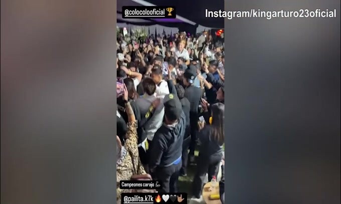 Colo Colo, 34/o Scudetto: Vidal scatenato in discoteca