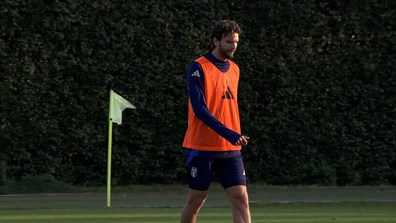 Gli Azzurri di Spalletti si allenano a Coverciano in vista della Nations League