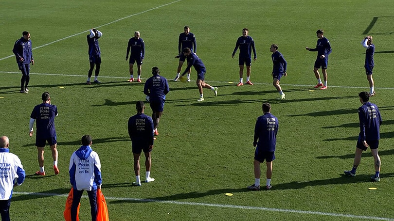 Prosegue la preparazione degli Azzurri per la sfida contro il Belgio