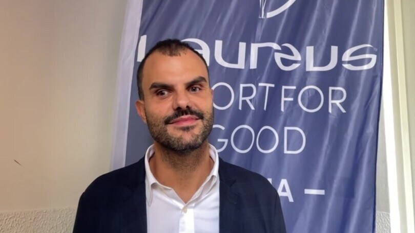 Daniele Cassioli, Ambassador Laureus, a tutto campo sulla sua Roma