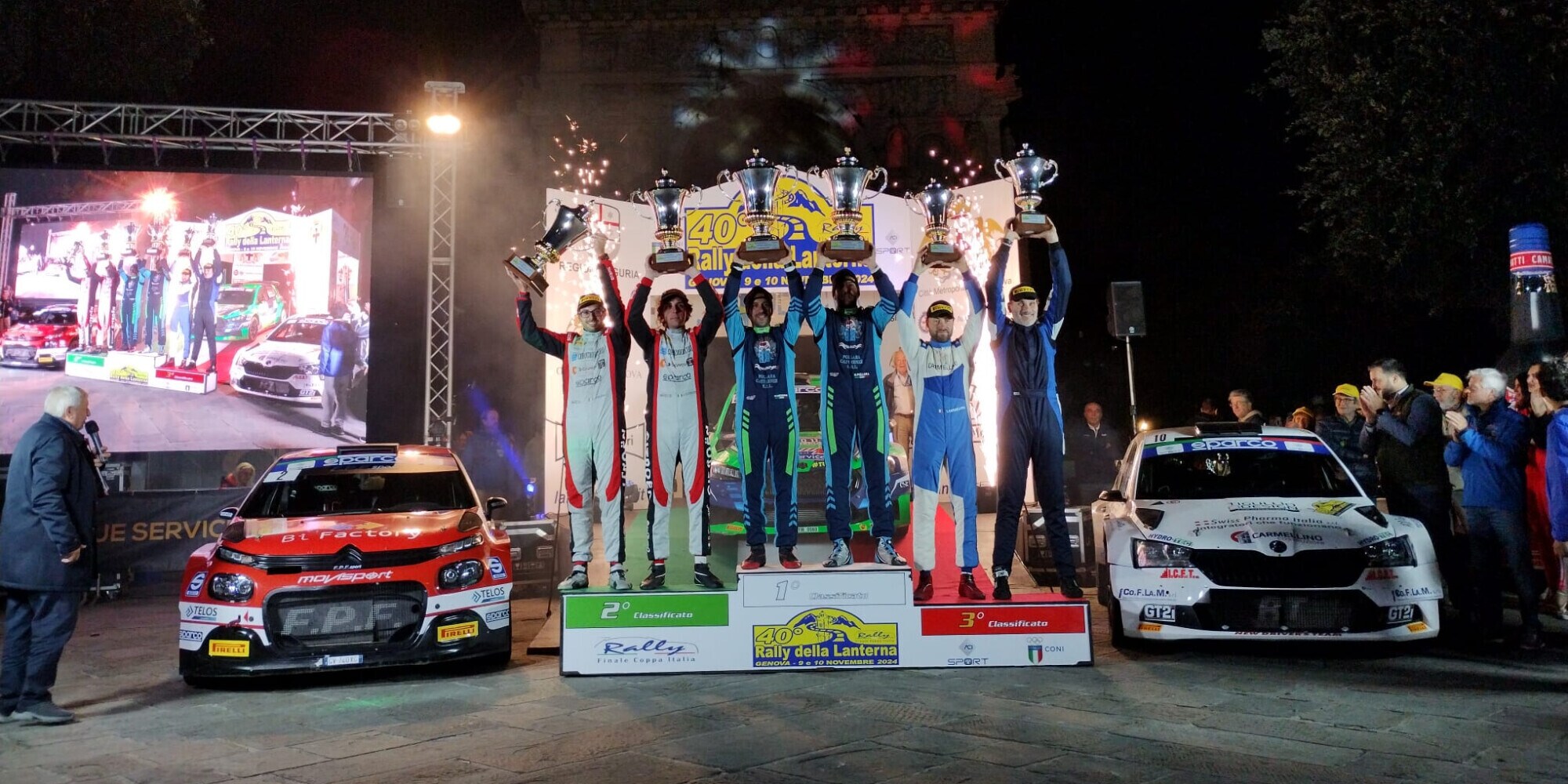 40° Rally della Lanterna: vincono Pollara e Princiotto