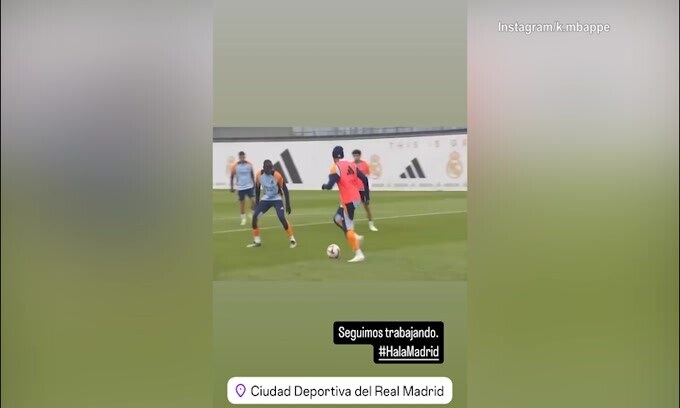 Mbappé fa arrabbiare il compagno con un tunnel