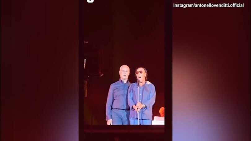 Roma, Venditti ricorda il concerto con Ranieri