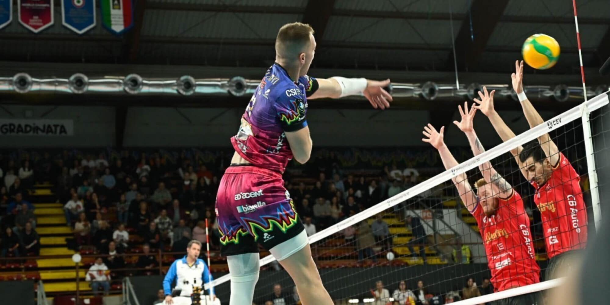 Champions League: Perugia parte forte contro lo Jihostroj