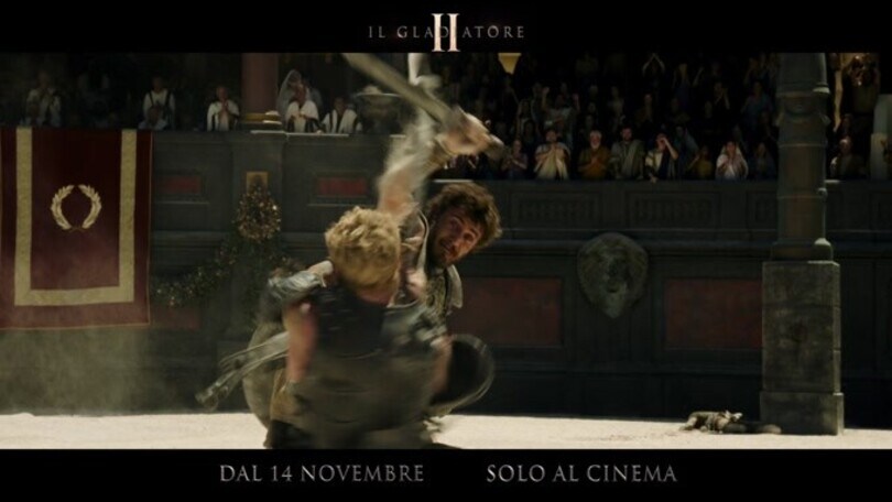 Il Gladiatore II: nuovo spot, da oggi al cinema!