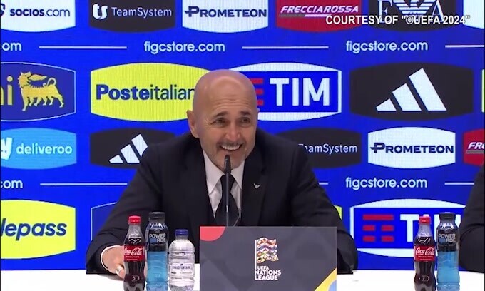 Spalletti e i complimenti a Sinner: "Talento incredibile"