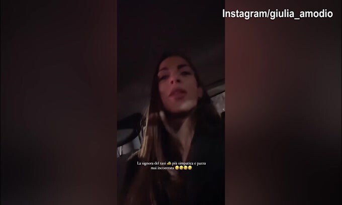 Lady Sensi e l'incontro "particolare" con una tassista...