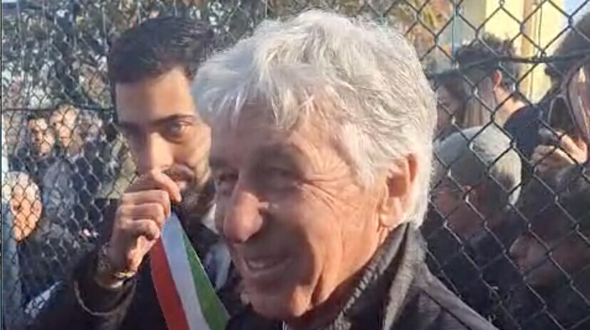 Gasperini: «Bello vedere tutti questi bambini»