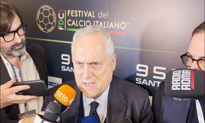 Lotito: "Non parliamo di Scudetto. Rinnovo Baroni? C'è un rapporto familiare"