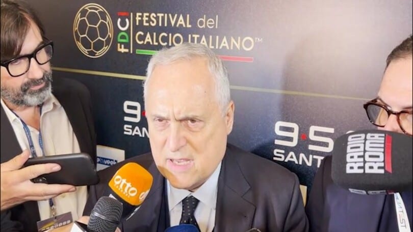 Lotito: "Non parliamo di Scudetto. Rinnovo Baroni? C'è un rapporto familiare"