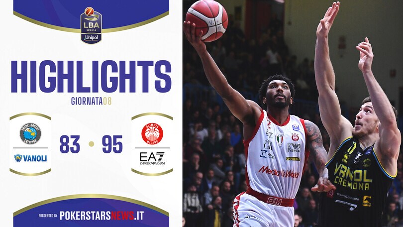 Vanoli Basket Cremona - EA7 Emporio Armani Milano | Serie A Unipol 2024/25