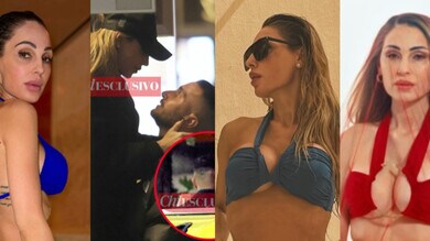 Anna Tatangelo, baci appassionati col nuovo fidanzato: lui fa l'allenatore