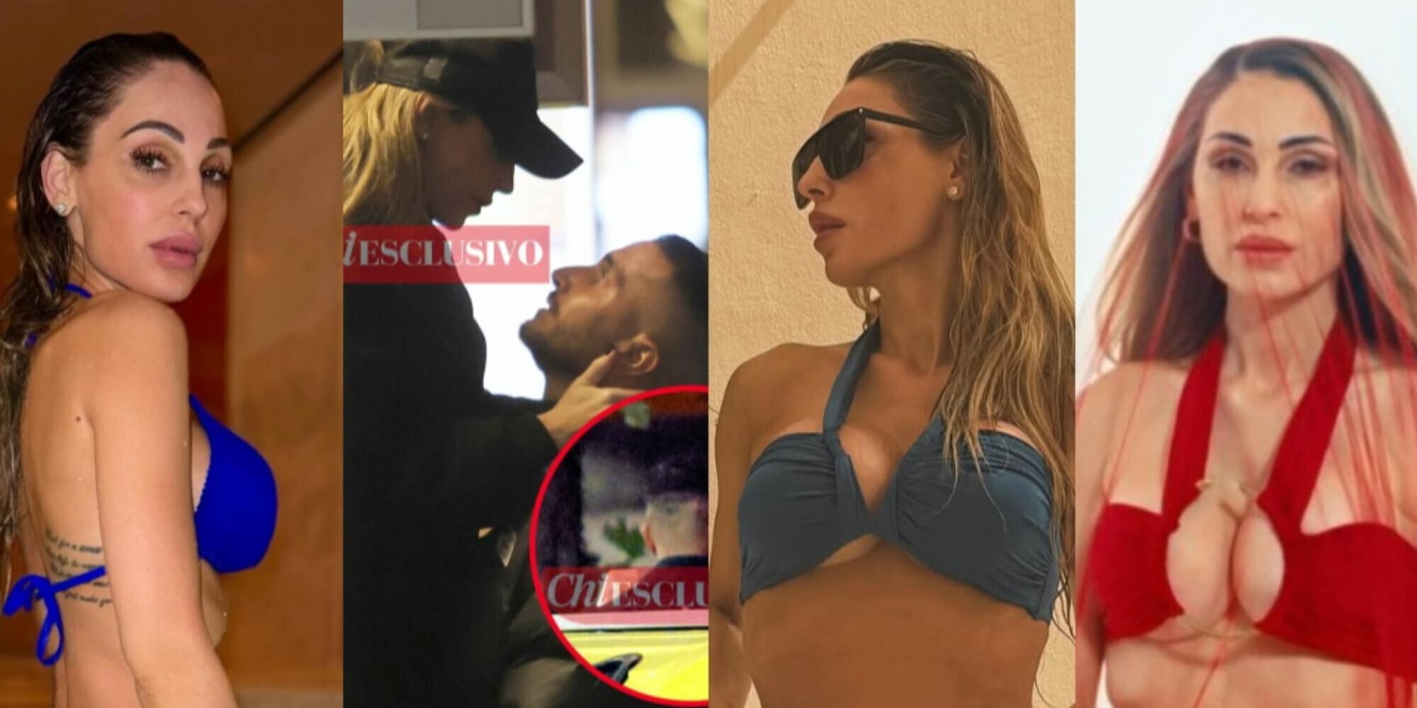 Anna Tatangelo, baci appassionati col nuovo fidanzato: lui fa l'allenatore