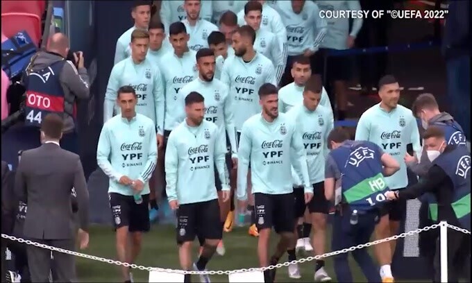 Argentina, Lautaro Martinez raggiunge Maradona
