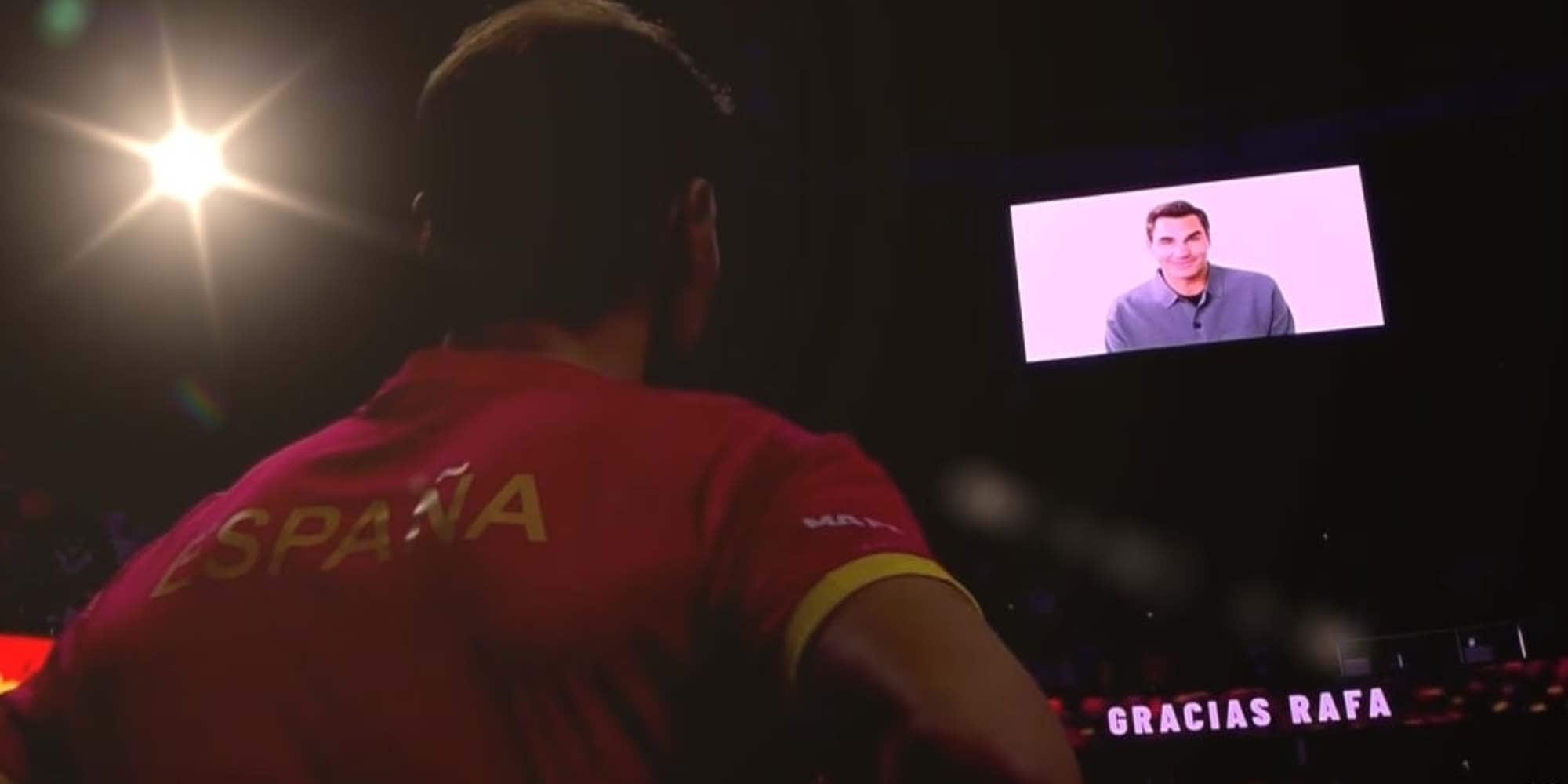 Nadal non si trattiene, l’addio e l’inaspettato: ci sono Federer e Djokovic