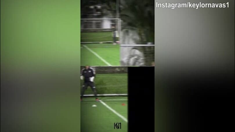 Keylor Navas, che allenamento per il portiere costaricano