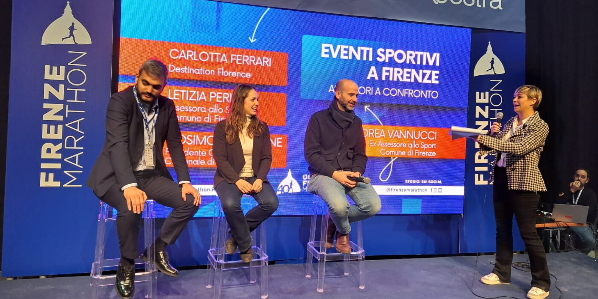 Inaugurato alla Leopolda l’Expo Village della 40^ Estra Firenze Marathon