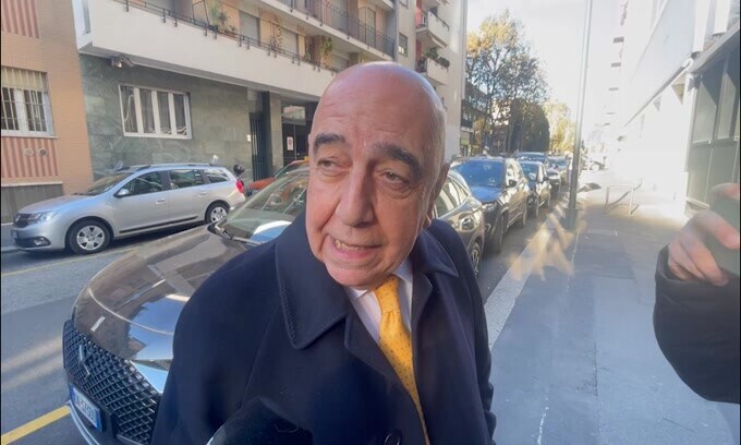 Galliani: “Milan-Juve? Domani sarò a Milano a tifare Milan”