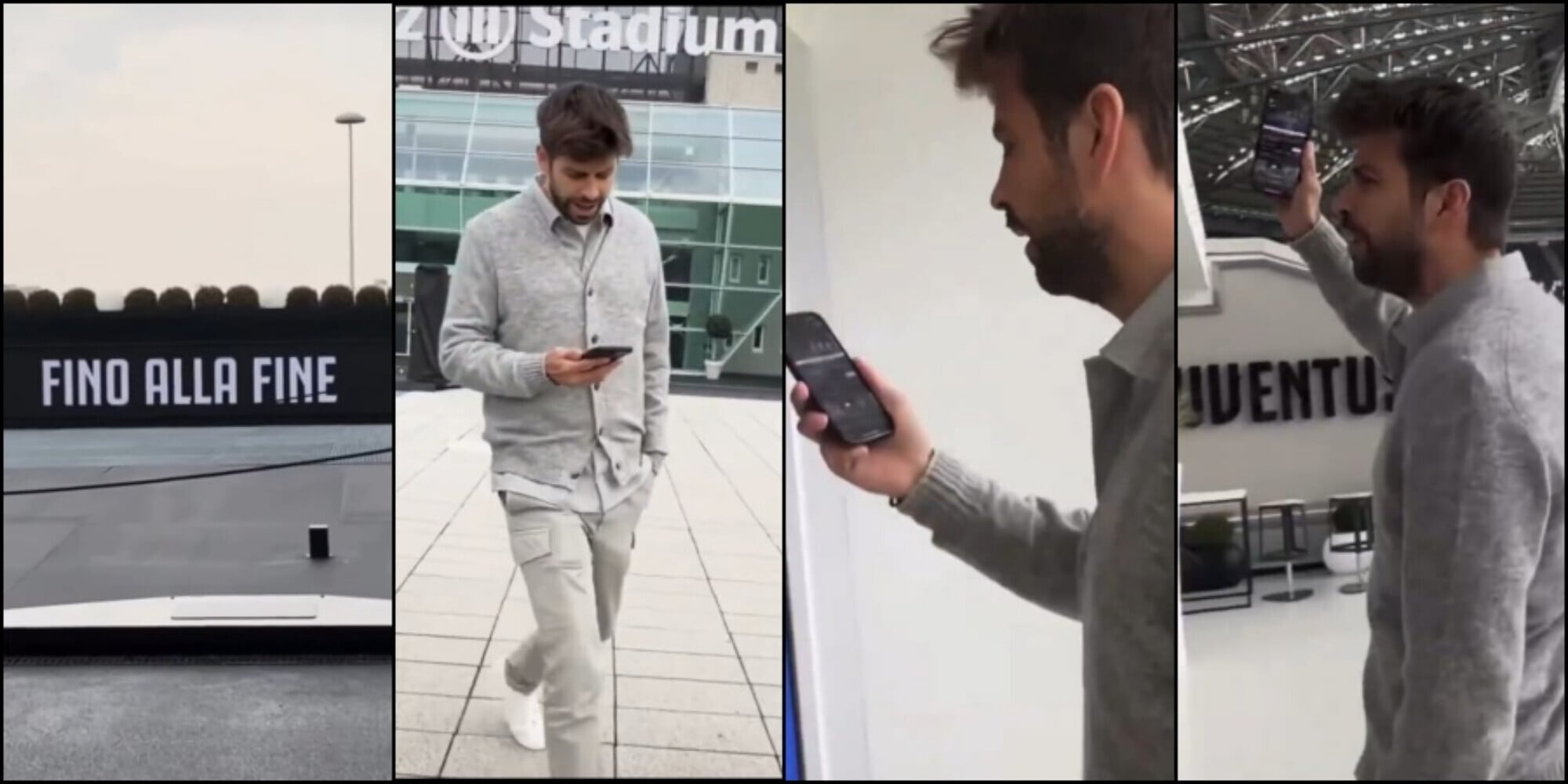 Piqué, l'inno Juve a squarciagola scatena i tifosi: "Il vice Bremer è qui"
